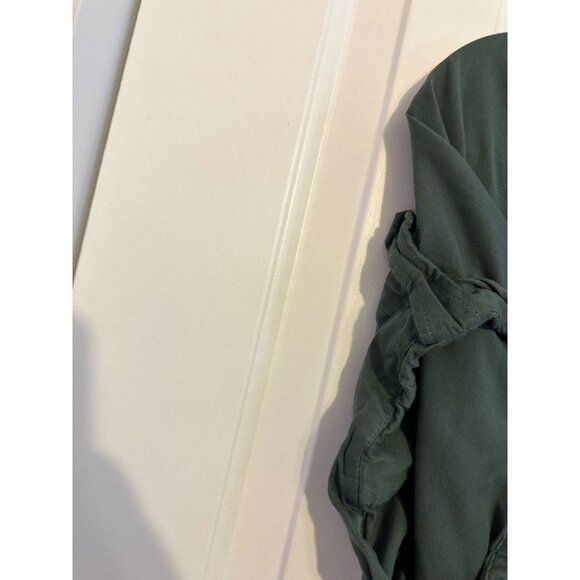 aerie green short sleeved camp style button down shirt XXL - Picture 2 of 7